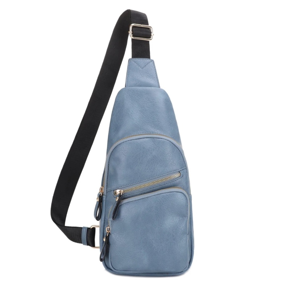 NWT SUGU Jordan Vegan Leather Crossbody Sling Bag